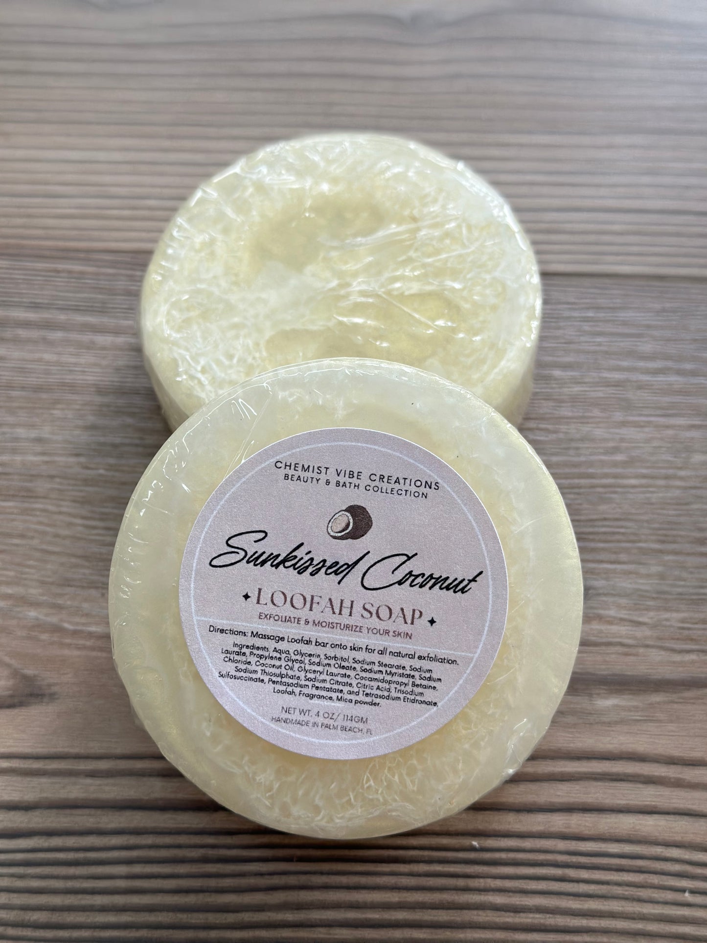 Coconut Sunkissed Loofah Soap