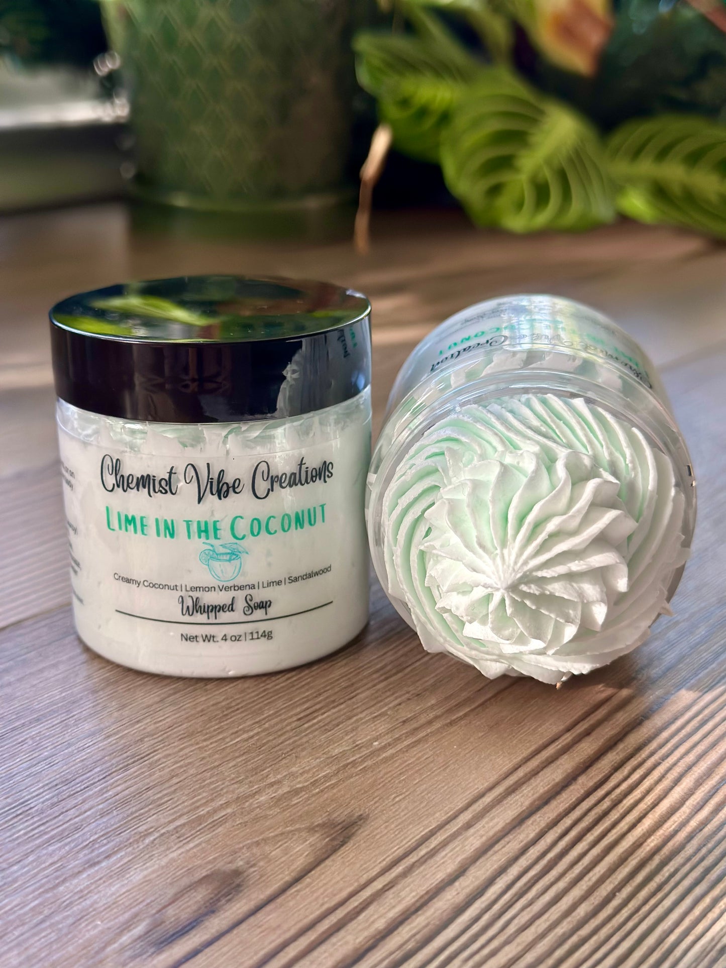 Lime in the Coconut Whipped Soap